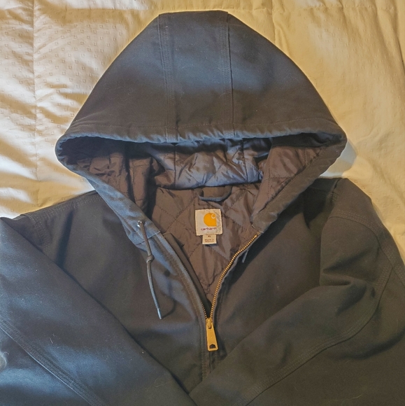 Carhartt Other - Carhartt Hooded Jacket XL black